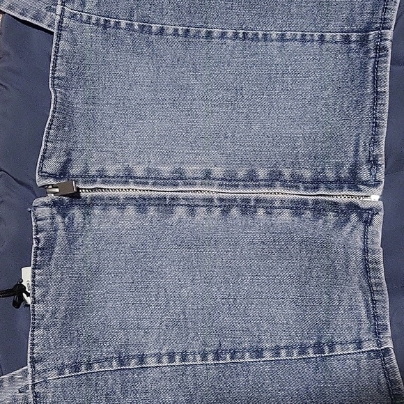 Women's Blue Denim Top - Picture 3 of 11